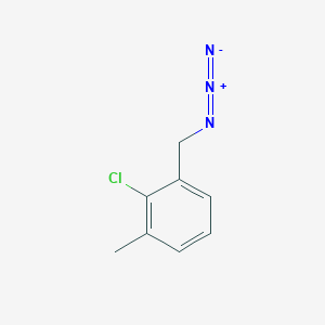 molecular formula C8H8ClN3 B8421303 1-(Azidomethyl)-2-chloro-3-methylbenzene 
