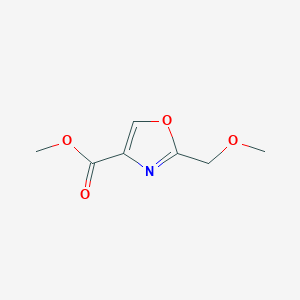 Methyl 2-(methoxymethyl)oxazole-4-carboxylate