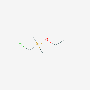molecular formula C5H13ClOSi B084214 Chloromethyldimethylethoxysilane CAS No. 13508-53-7