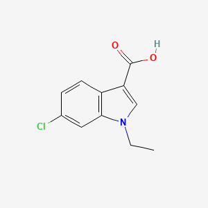 6-Chloro-1-ethyl-1H-indole-3-carboxylic acid