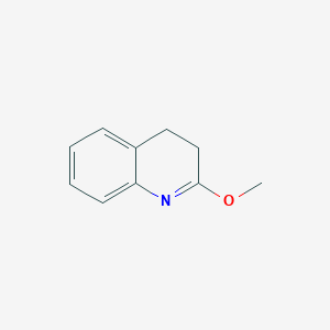 molecular formula C10H11NO B8421463 2-Methoxy-3,4-dihydroquinoline 