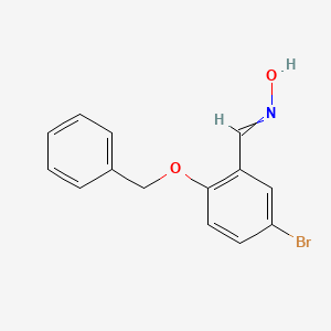 2-Benzyloxy-5-bromobenzaldehyde oxime