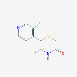 5-methyl-6-(3-chloro-4-pyridinyl)-2H-1,4-thiazin-3(4H)-one