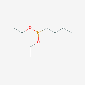 molecular formula C8H19O2P B8421658 Diethylbutylphosphonite 