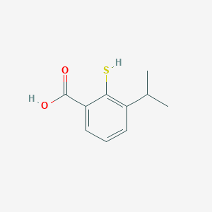 2-Mercapto-3-isopropylbenzoic acid