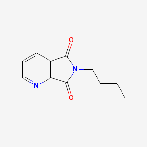 molecular formula C11H12N2O2 B8421843 6-butyl-5H-pyrrolo[3,4-b]pyridine-5,7(6H)-dione CAS No. 88332-13-2