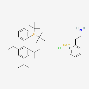 molecular formula C37H55ClNPPd B8421961 t-Bu-X-Phos precatalyst 