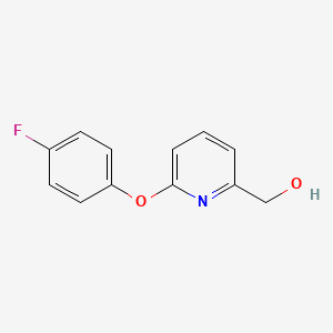 [6-(4-Fluorophenoxy)-2-pyridyl]methanol