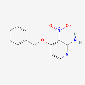 2-Amino-4-benzyloxy-3-nitropyridine