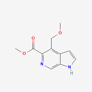 methyl 4-methoxymethyl-1H-pyrrolo[2,3-c]pyridine-5-carboxylate