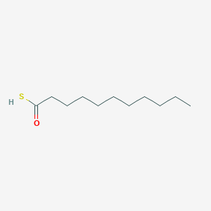 molecular formula C11H22OS B8422604 3-n-Octylthiopropionic acid 