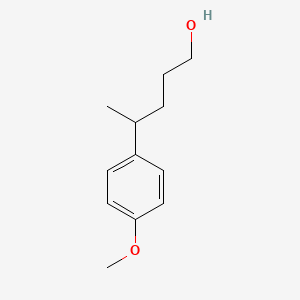 4-(4-Methoxyphenyl)-1-pentanol