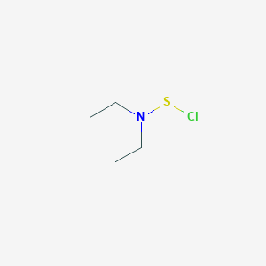 molecular formula C4H10ClNS B8422703 N,N-diethylaminosulfenyl chloride 