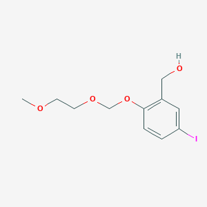 5-Iodo-2-(2-methoxy-ethoxymethoxy)-benzyl alcohol