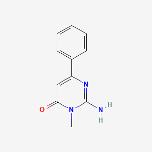 2-Amino-3-methyl-6-phenyl-4-pyrimidinone