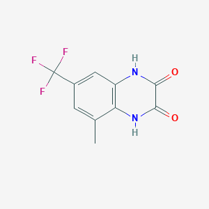 7-Trifluoromethyl-5-methyl-1,4-dihydroquinoxaline-2,3-dione