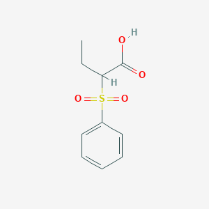 2-Phenylsulfonylbutanoic acid