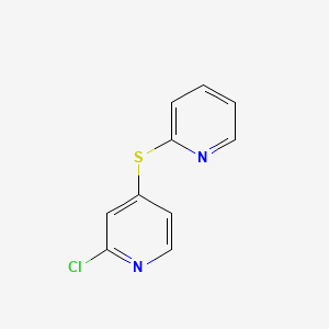 2-Chloro-4-(pyridin-2-ylthio)pyridine