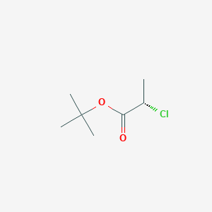 molecular formula C7H13ClO2 B8422903 (S)-tert-Butyl 2-chloropropanoate 