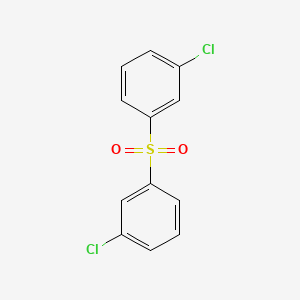 molecular formula C12H8Cl2O2S B8422964 Benzene, 1,1'-sulfonylbis-, dichloro deriv. CAS No. 1333-14-8