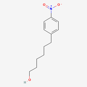 molecular formula C12H17NO3 B8423016 6-(4-Nitrophenyl)hexanol 