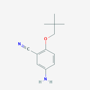 5-Amino-2-neopentyloxybenzonitrile