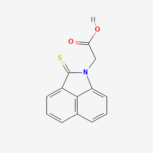 Benz(cd)indole-1(2H)-acetic acid, 2-thioxo-