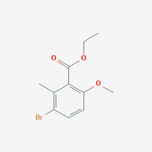 Ethyl 3-bromo-6-methoxy-2-methylbenzoate