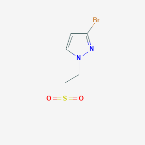 3-bromo-1-(2-(methylsulfonyl)ethyl)-1H-pyrazole