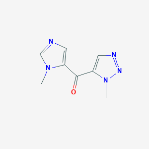 (1-Methyl-1H-1,2,3-triazol-5-yl)(1-methyl-1H-imidazol-5-yl)methanone