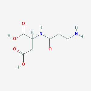 2-(3-Aminopropanoylamino)butanedioic acid