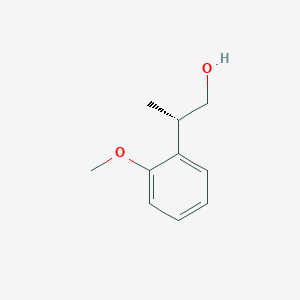 (2S)-2-(2-methoxyphenyl)propan-1-ol