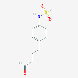 4-[4-(Methanesulfonamido)phenyl]butyraldehyde