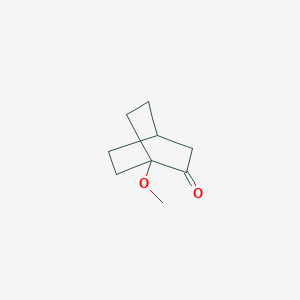 molecular formula C9H14O2 B8424286 1-Methoxybicyclo[2.2.2]octan-2-one 