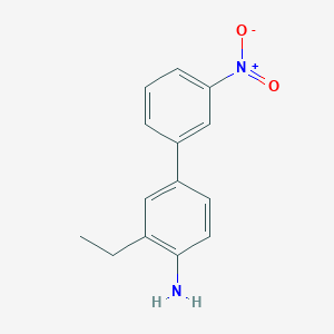 4-Amino-3-ethyl-3'-nitrobiphenyl