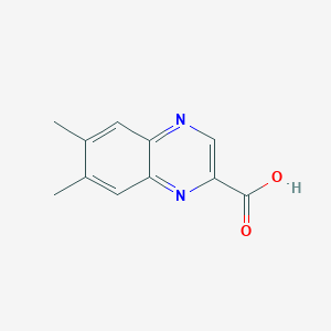 6,7-Dimethyl-2-quinoxalinecarboxylic acid