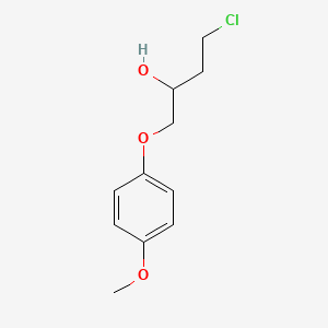 4-Chloro-1-(4-methoxyphenoxy)-2-butanol