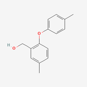 2-(4-Methyl-phenoxy)-5-methylbenzyl alcohol