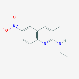 N-ethyl-3-methyl-6-nitroquinolin-2-amine