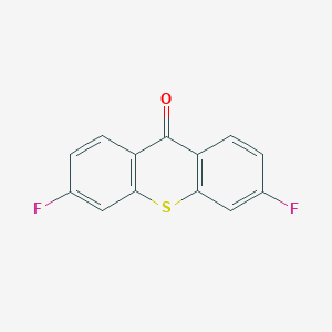 molecular formula C13H6F2OS B8424517 3,6-Difluoro-thioxanthen-9-one 