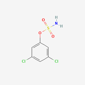 molecular formula C6H5Cl2NO3S B8424559 Sulfamic acid 3,5-dichlorophenyl ester 