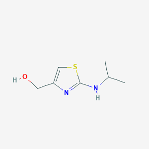 molecular formula C7H12N2OS B8424570 2-Isopropylaminothiazol-4-ylmethanol 