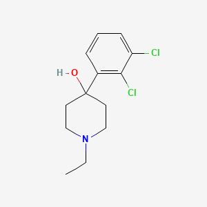4-(2,3-Dichlorophenyl)-1-ethylpiperidin-4-OL