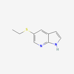 5-ethylsulfanyl-1H-pyrrolo[2,3-b]pyridine