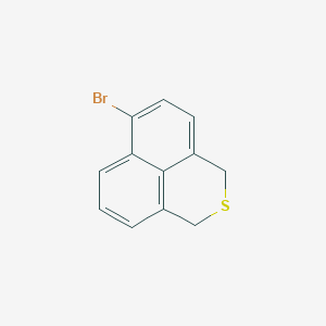 molecular formula C12H9BrS B8424770 6-bromo-1H,3H-naphtho[1,8-cd]thiopyran 