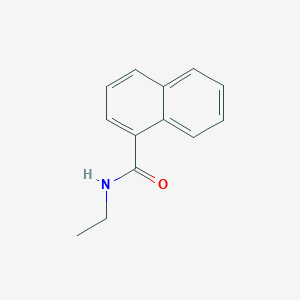 molecular formula C13H13NO B8424797 N-ethyl-1-naphthalenecarboxamide 