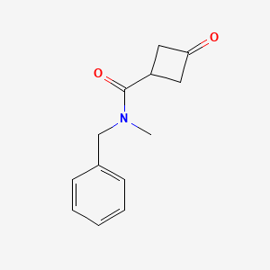 N-Benzyl-N-methyl-3-oxocyclobutanecarboxamide