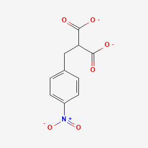 molecular formula C10H7NO6-2 B8424857 Mono-p-nitrobenzylmalonate 