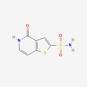 2-Sulfamoylthieno[3,2-c]pyridin-4(5H)-one