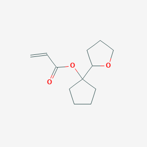 1-(2-Tetrahydrofuranyl)cyclopentyl acrylate